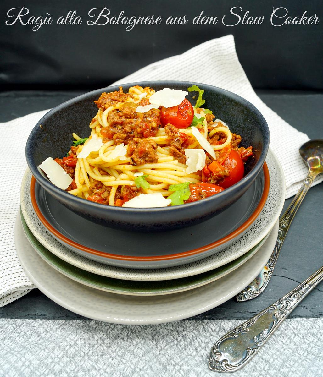 Rezeptbild: Ragù alla Bolognese aus dem Slow Cooker