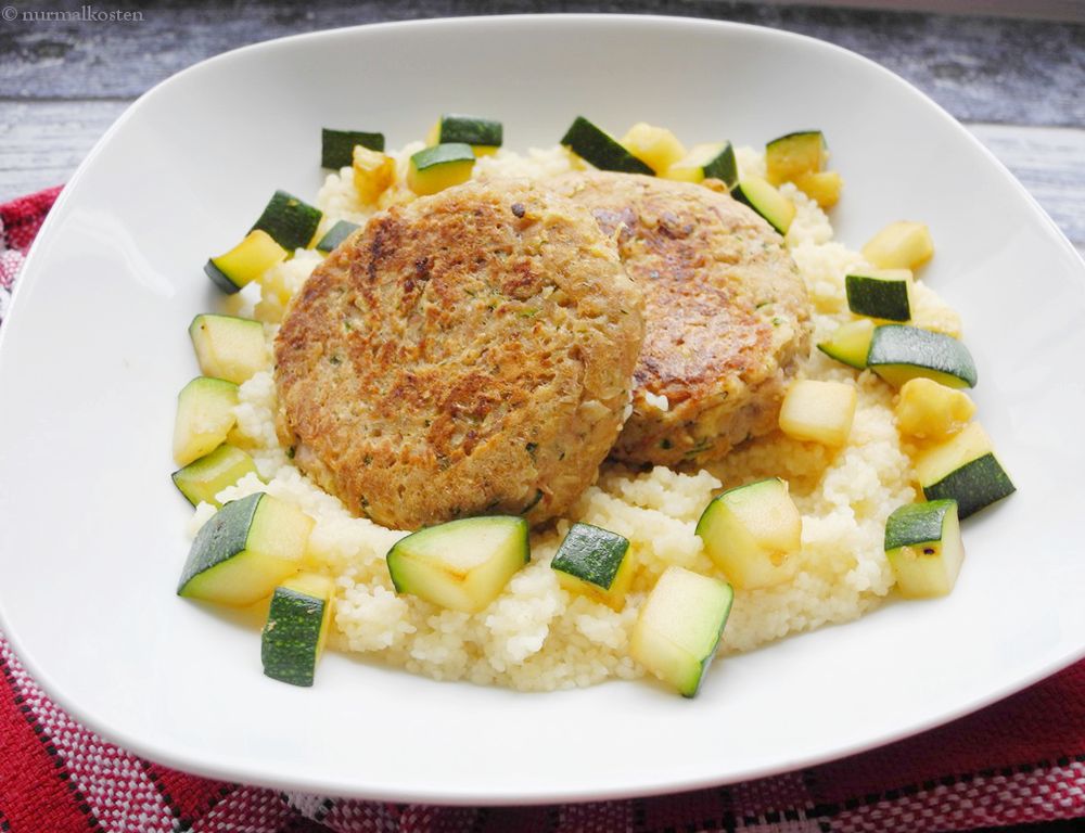 Rezeptbild: Zucchini-Thunfisch-Laibchen