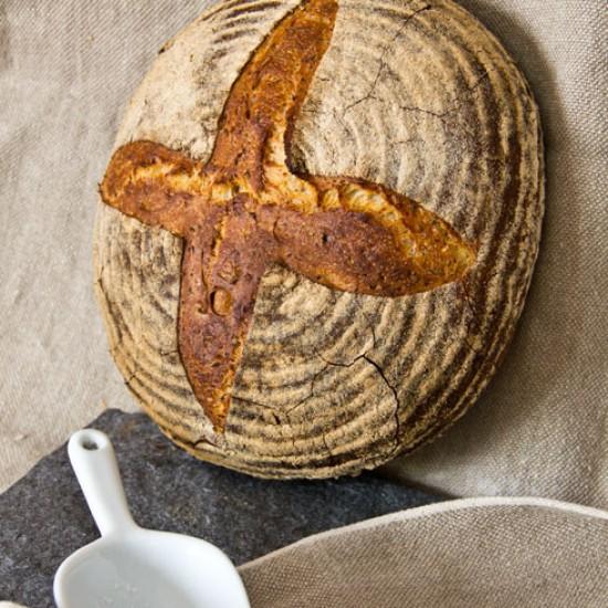 Rezeptbild: Weizenmischbrot mit Dinkel