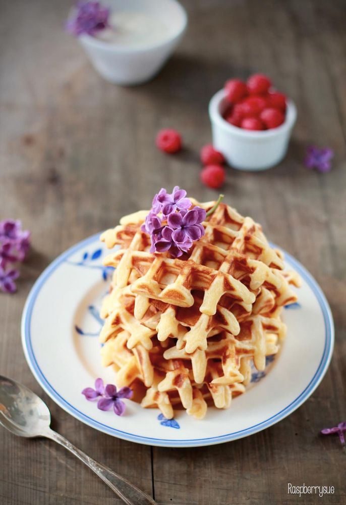 Rezeptbild: Buttermilch Waffeln