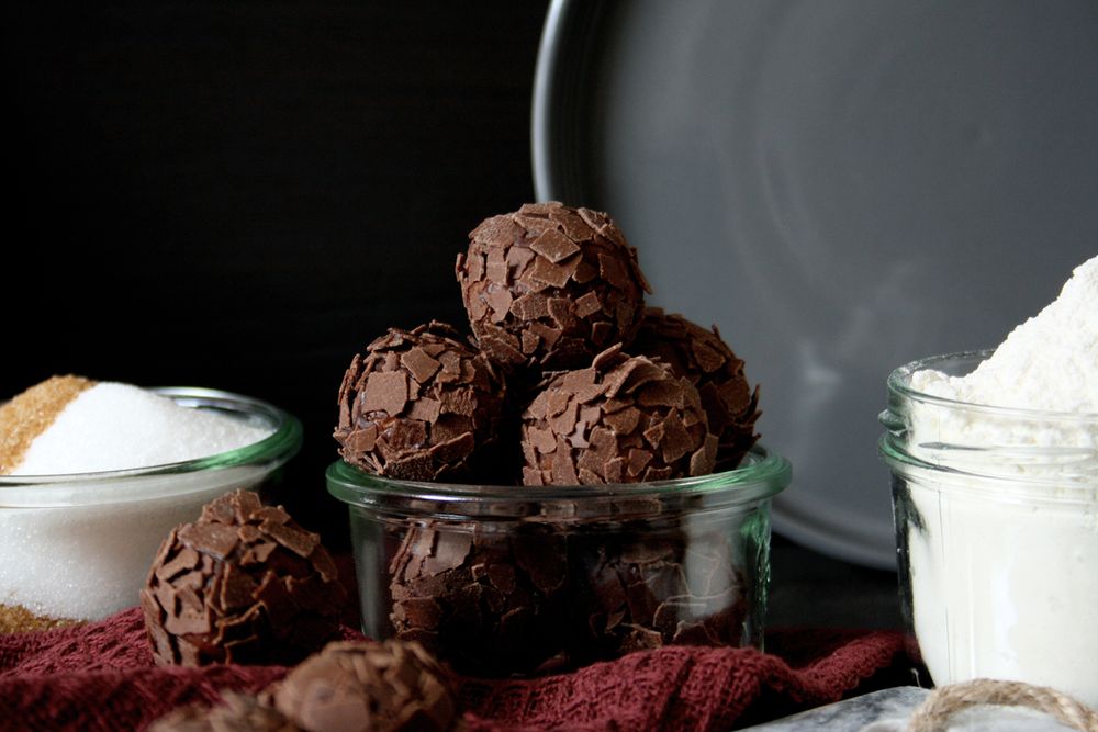 Rezeptbild: Cookie Dough Bites mit Chocolate Chips