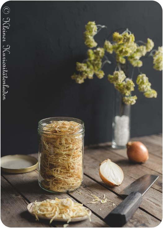 Rezeptbild: Gedörrte Zwiebeln und Knoblauch