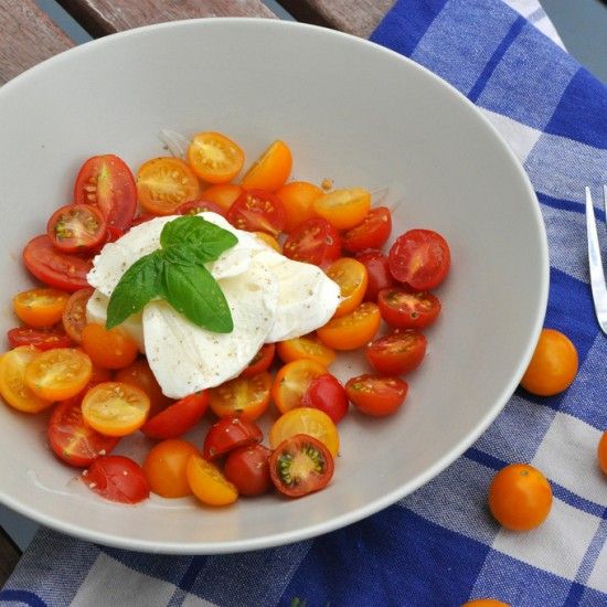 Rezeptbild: Tomate Mozarella