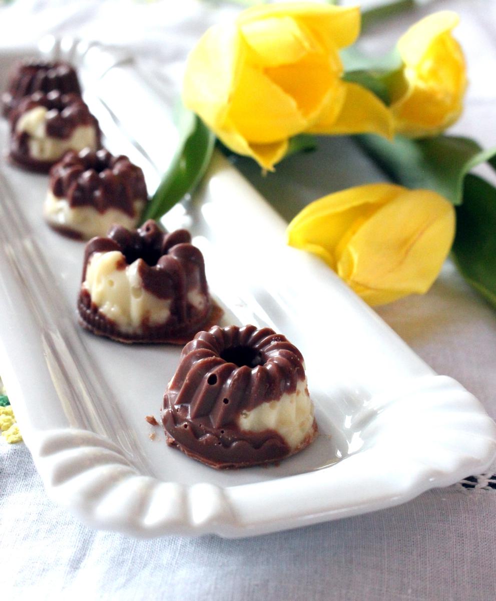 Rezeptbild: Marmor und gefuellte Pralinen