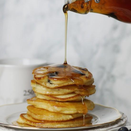 Rezeptbild: Meine Blueberry-Pancakes