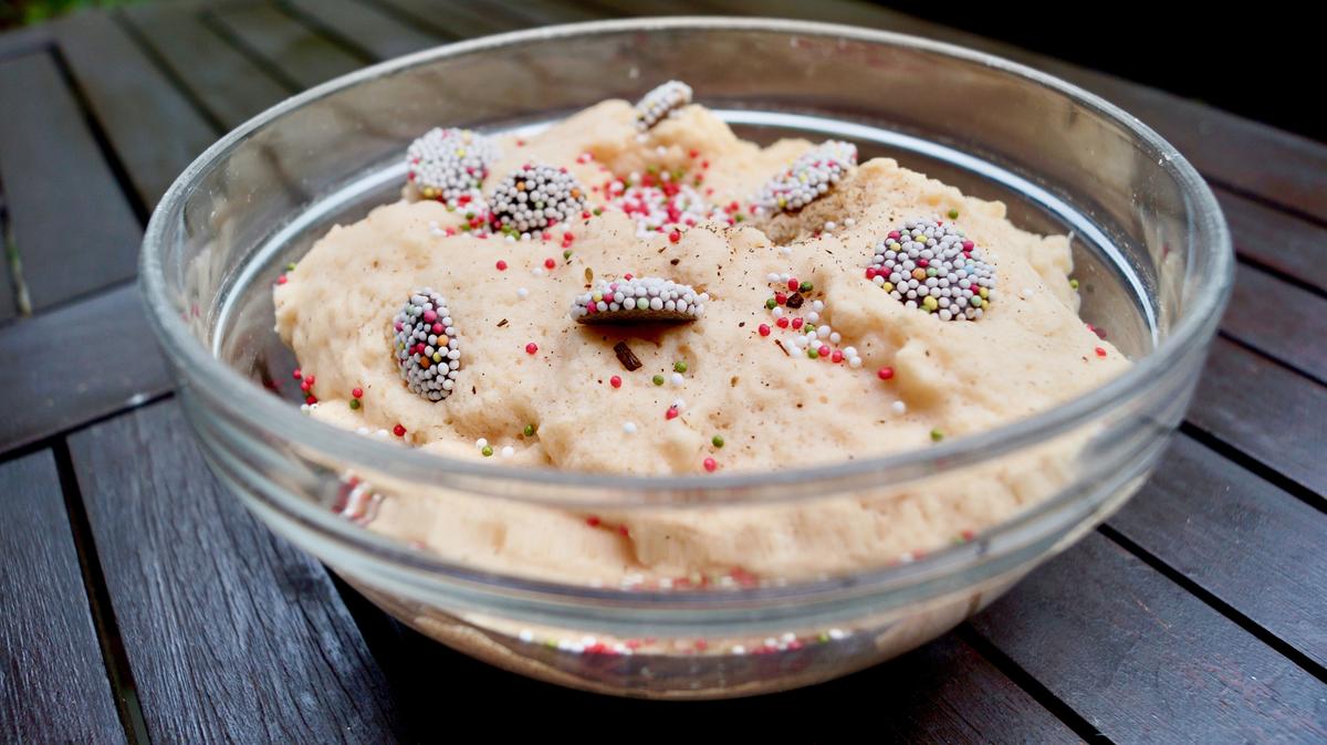 Rezeptbild: Vanille Protein Fluff Rezept – Pudding aus Weißen Bohnen