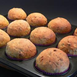 Rezeptbild: Kürbismuffins mit Pancetta
