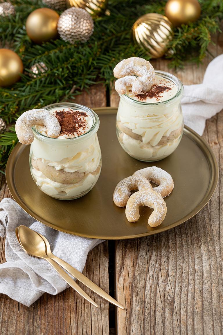 Rezeptbild: Vanillekipferl Tiramisu