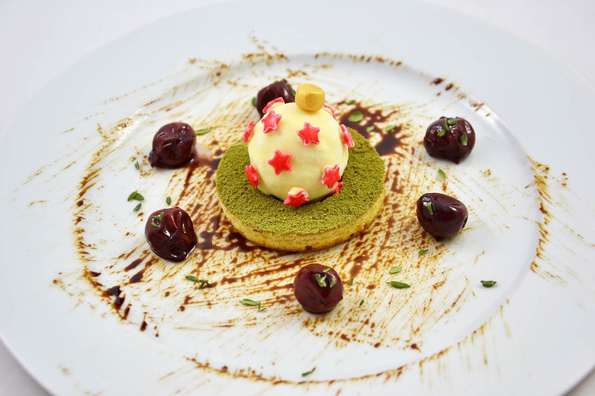 Rezeptbild: essbare Christbaumkugel 