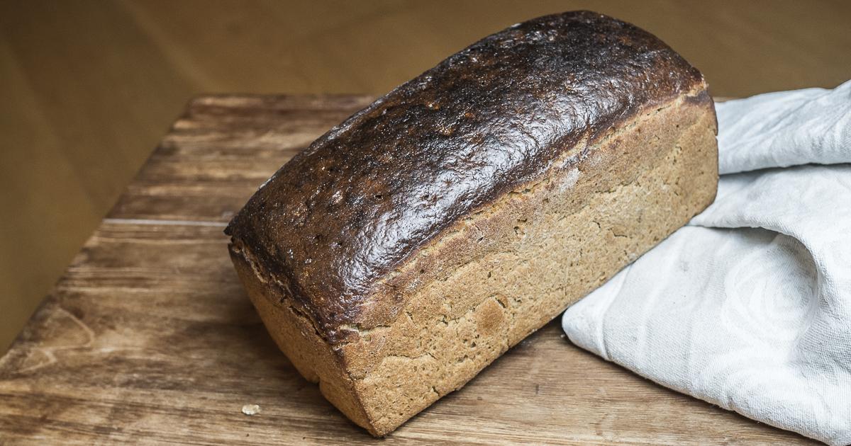 Rezeptbild: Abgestrichenes Roggenmisch-Kastenbrot