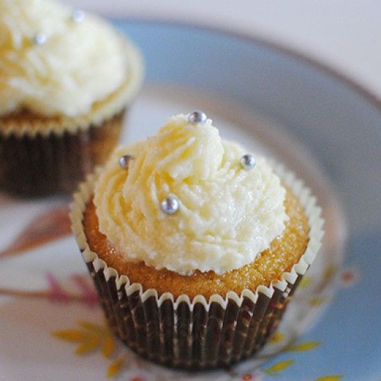 Rezeptbild: Champagner Cupcakes