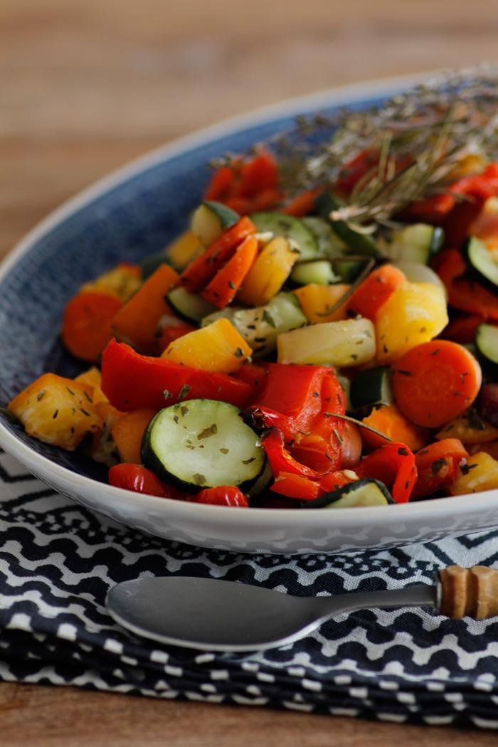 Rezeptbild: Schnelles Ofengemüse