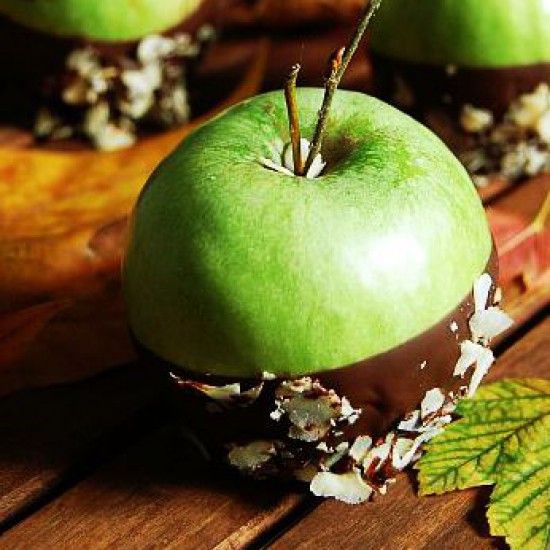 Rezeptbild: Schokoäpfel
