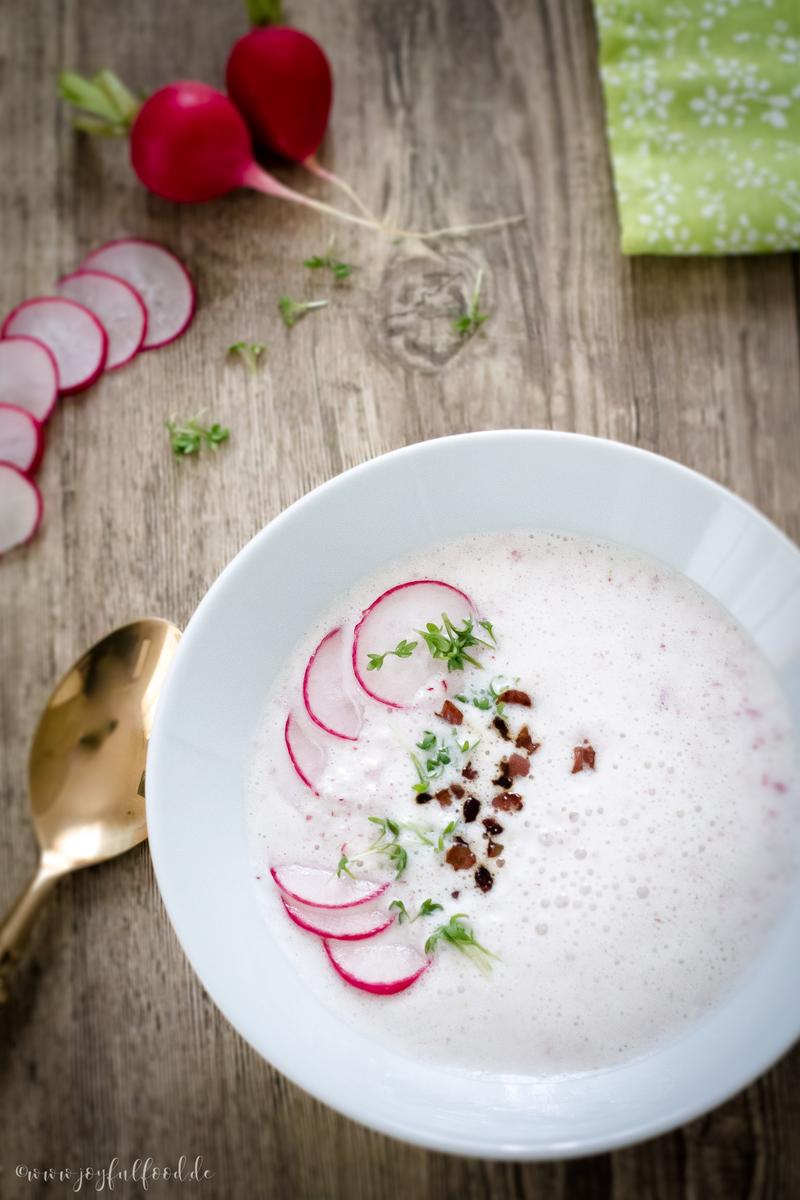 Rezeptbild: Kalte Radieschensuppe