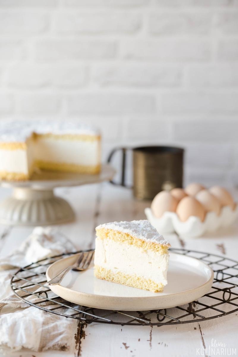 Rezeptbild: Cremige Käse-Sahne-Torte