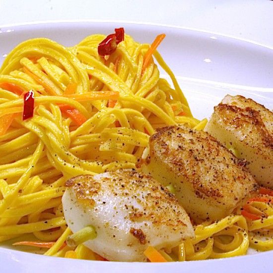 Rezeptbild: Scharfe Pasta mit Tintenfisch