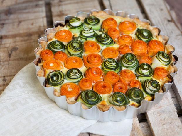 Rezeptbild: Zucchini Quiche
