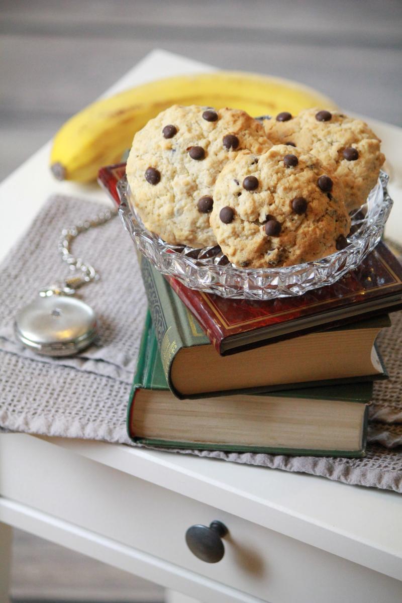 Rezeptbild: Bananen-Haferflocken-Cookies 