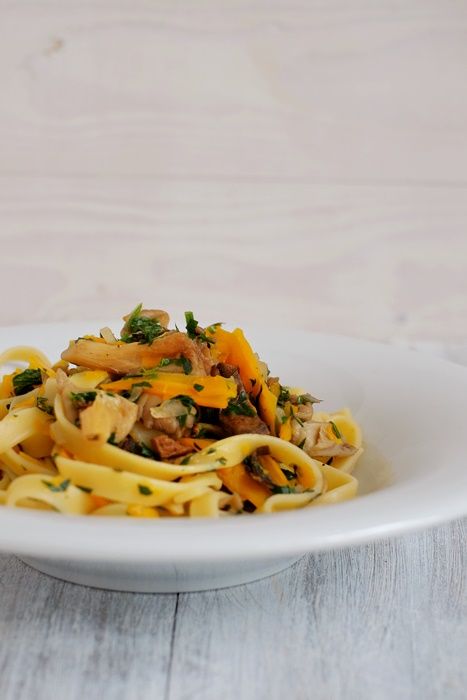 Rezeptbild: Möhren-Pasta