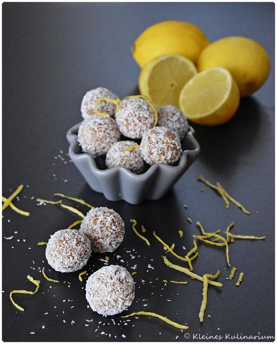 Rezeptbild: Lemon Energyballs