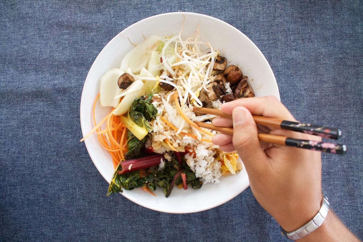 Rezeptbild: Bibimbap