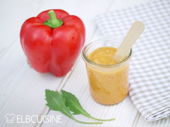 Rezeptbild: Sommerlicher Paprika-Genuss – auf frischem Brot, Pasta oder Pizza!