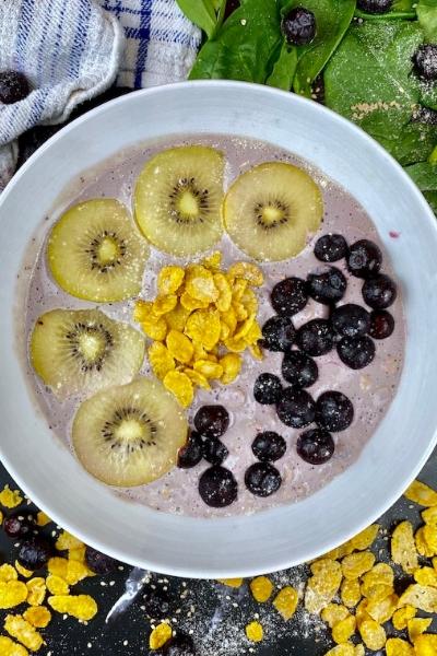 Rezeptbild: Heidelbeer-Smoothie Bowl