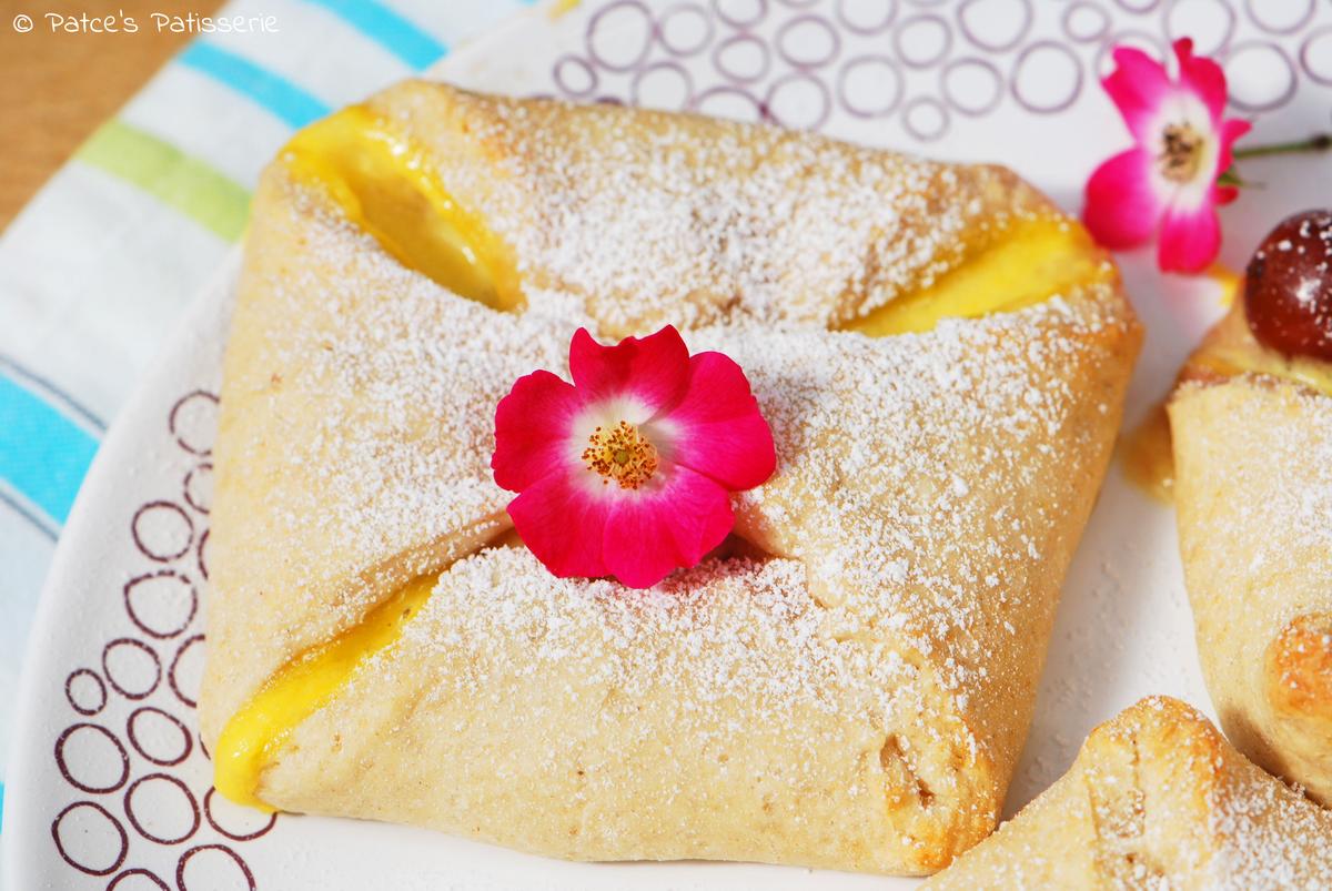Rezeptbild: Quarktaschen mit Kirschen & Vanille