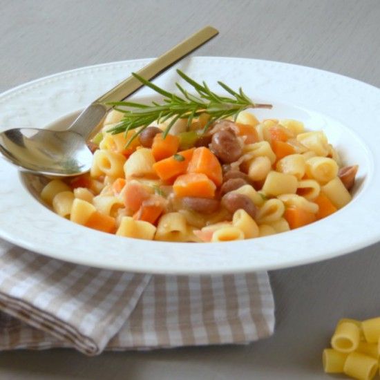 Rezeptbild: Pasta e fagioli