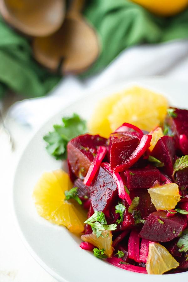 Rezeptbild: Marokkanischer Rote Bete Salat