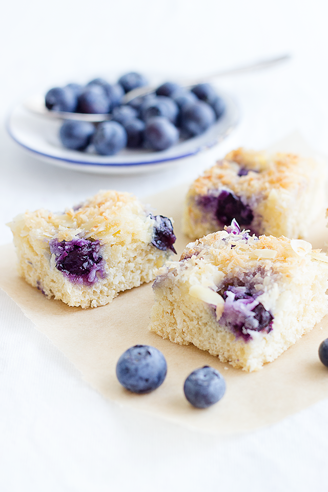 Rezeptbild: Heidelbeer-Buttermilchkuchen