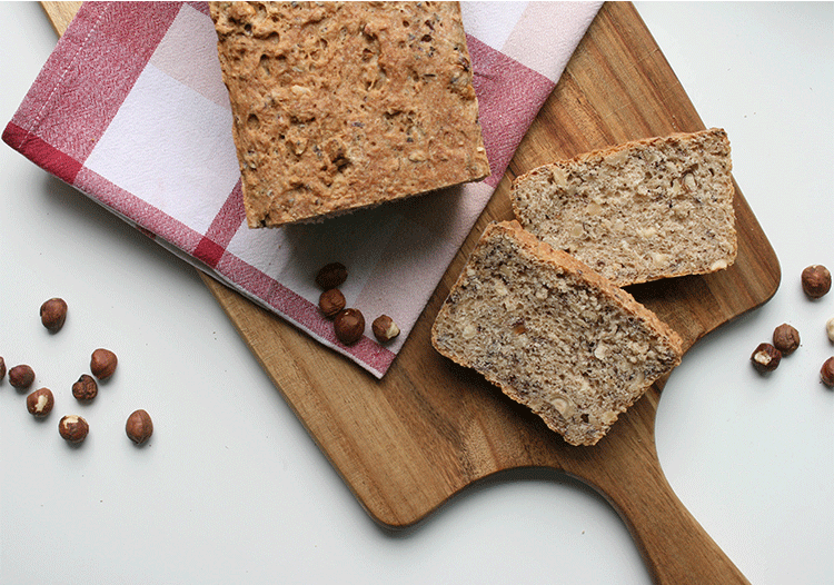 Rezeptbild: Haselnussbrot