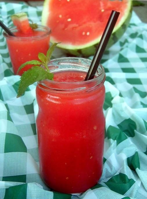 Rezeptbild: Melone Slush
