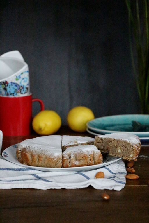 Rezeptbild: Mandelkuchen - Zuckerfrei und Vegan