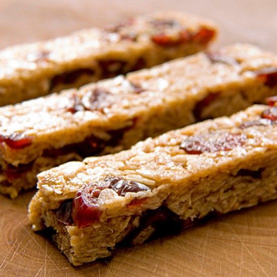 Rezeptbild: Cranberry Müsliriegel