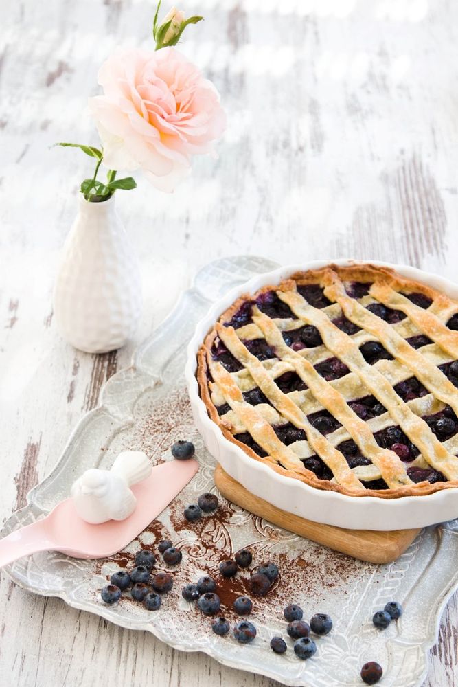 Rezeptbild: BLAUBEER TARTE
