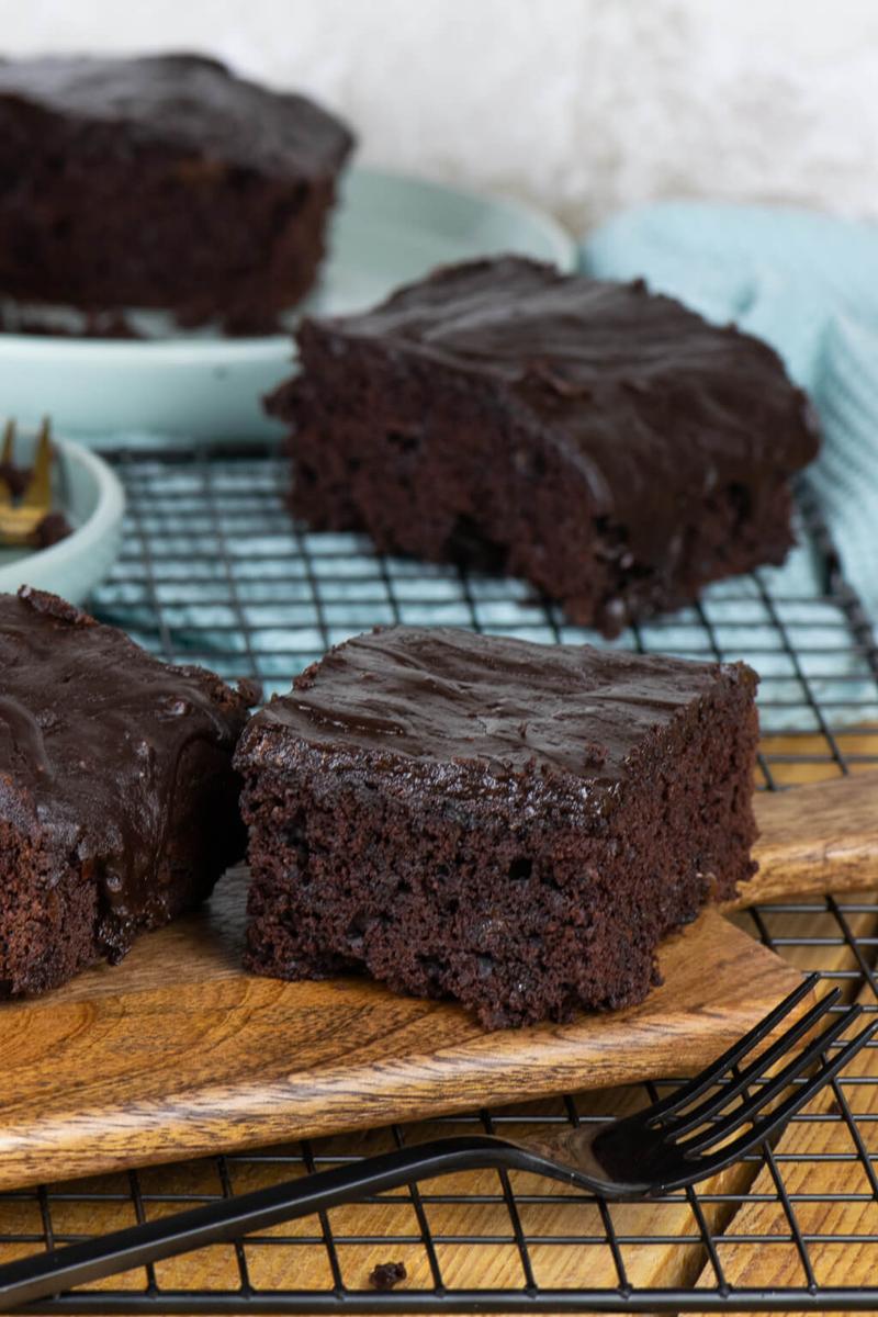 Rezeptbild: Zucchini Schokoladen Kuchen