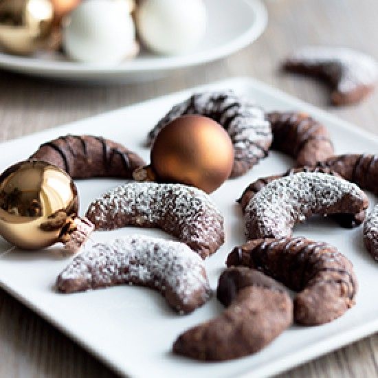 Rezeptbild: Brownie-Kipferl