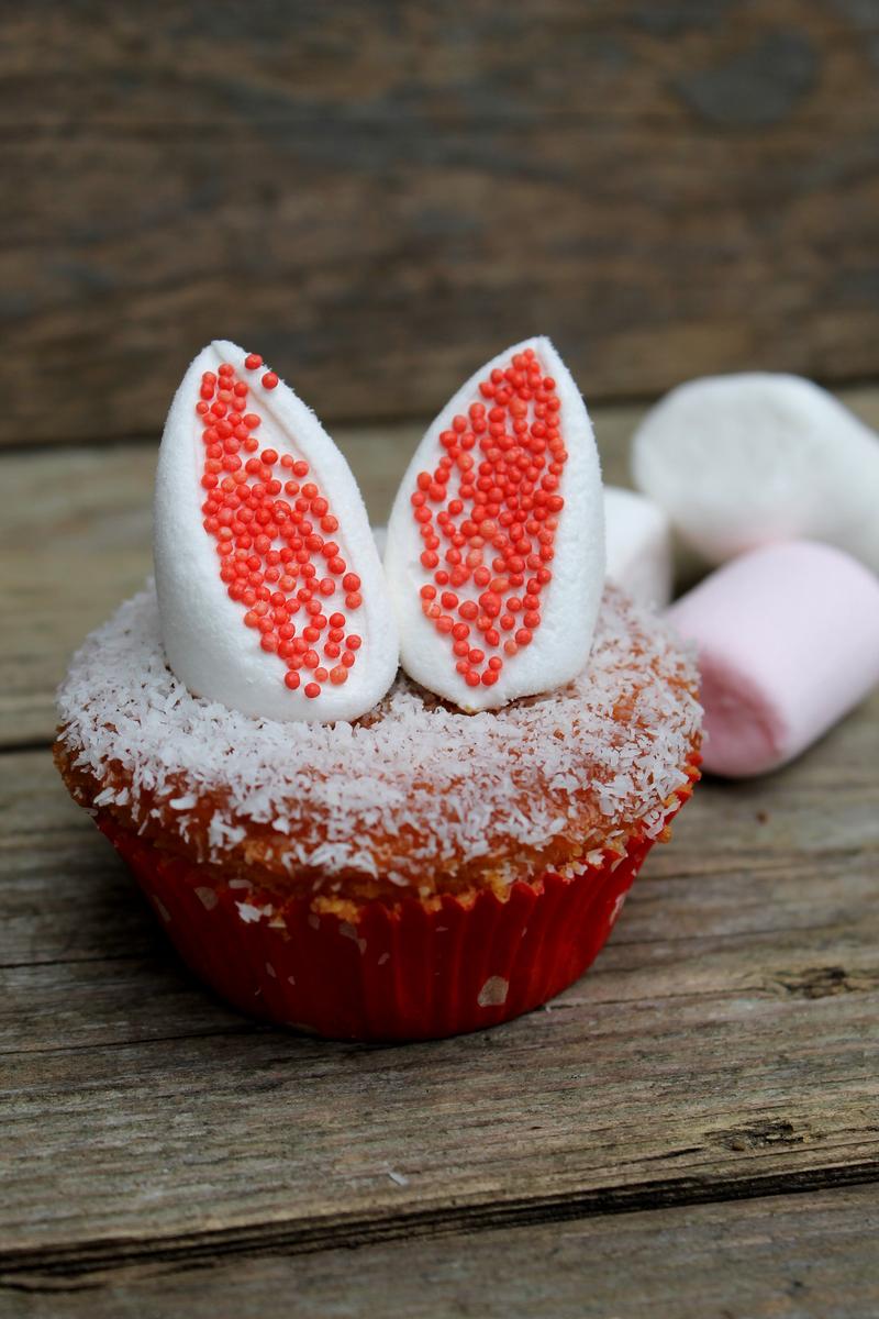 Rezeptbild: Osterhasen-Muffins