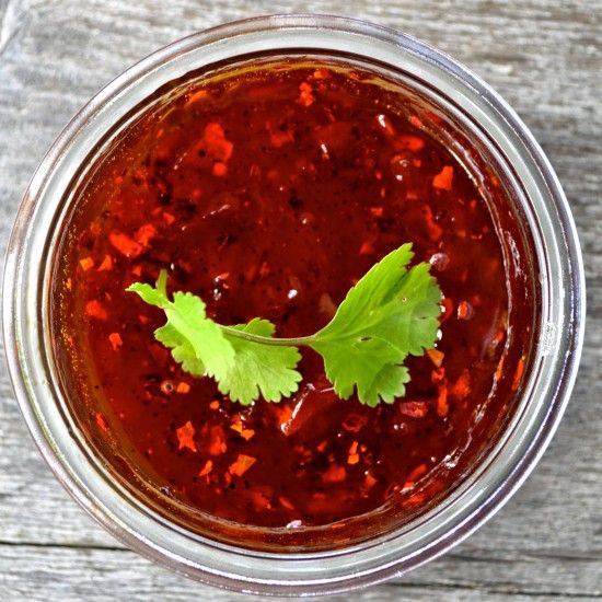 Rezeptbild: Süßlich scharfer Chili-Dip