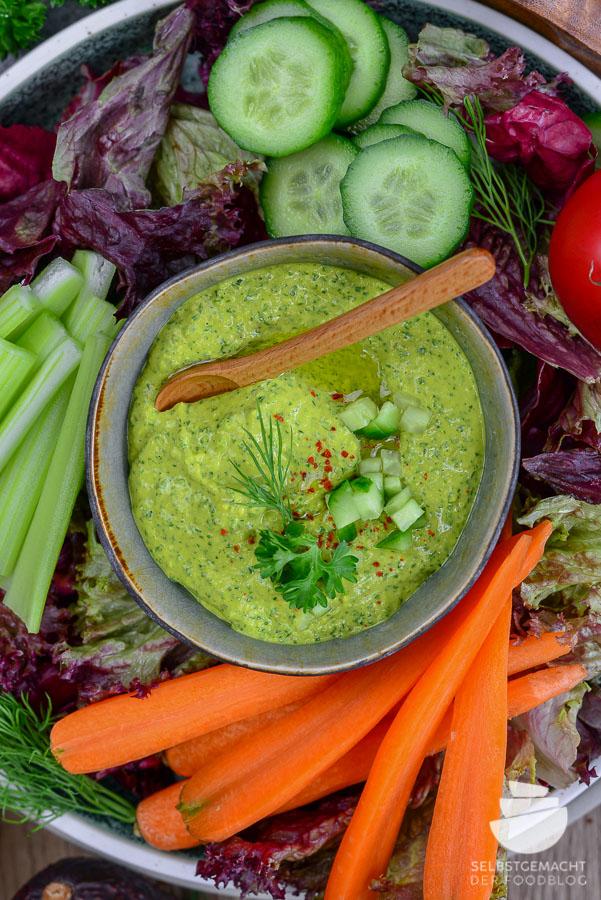 Rezeptbild: Cremiges Tahini Dressing