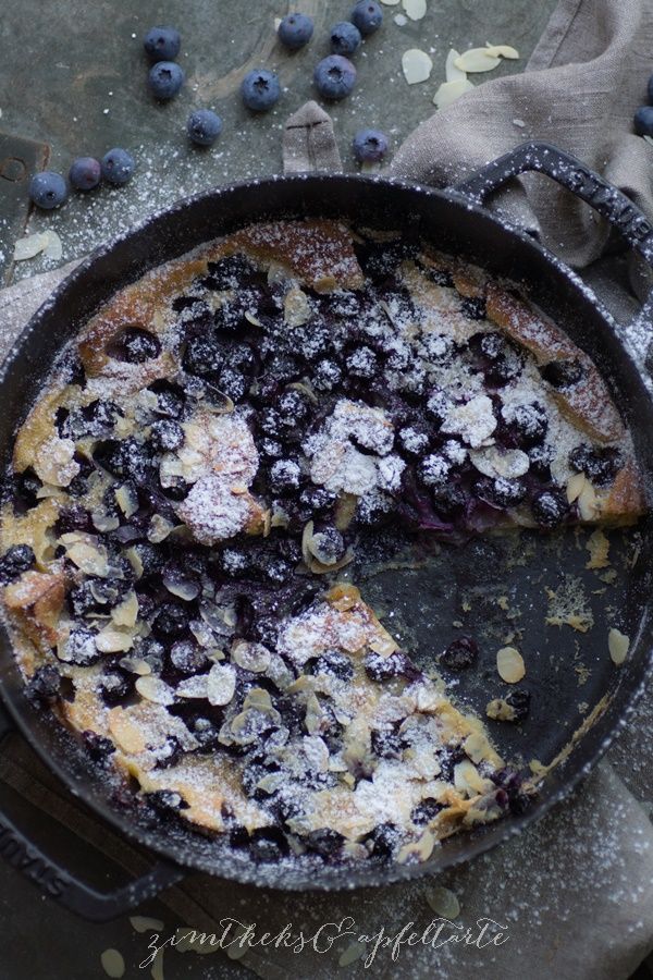Rezeptbild: Blaubeer Dutch Baby