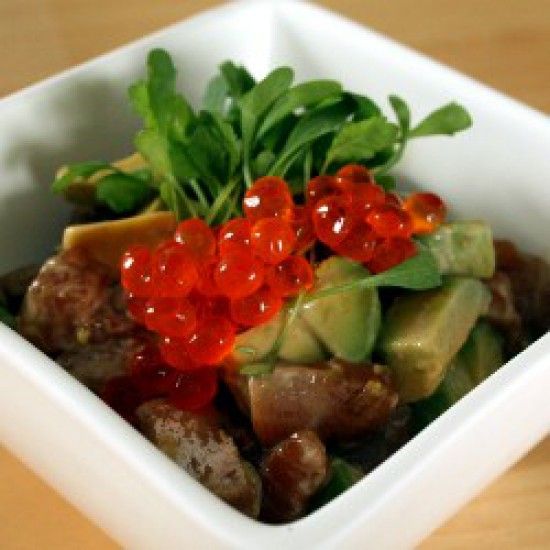 Rezeptbild: Lachs-Avocado-Salat