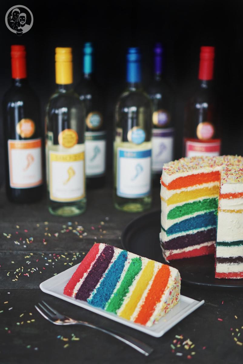 Rezeptbild: Rainbowcake