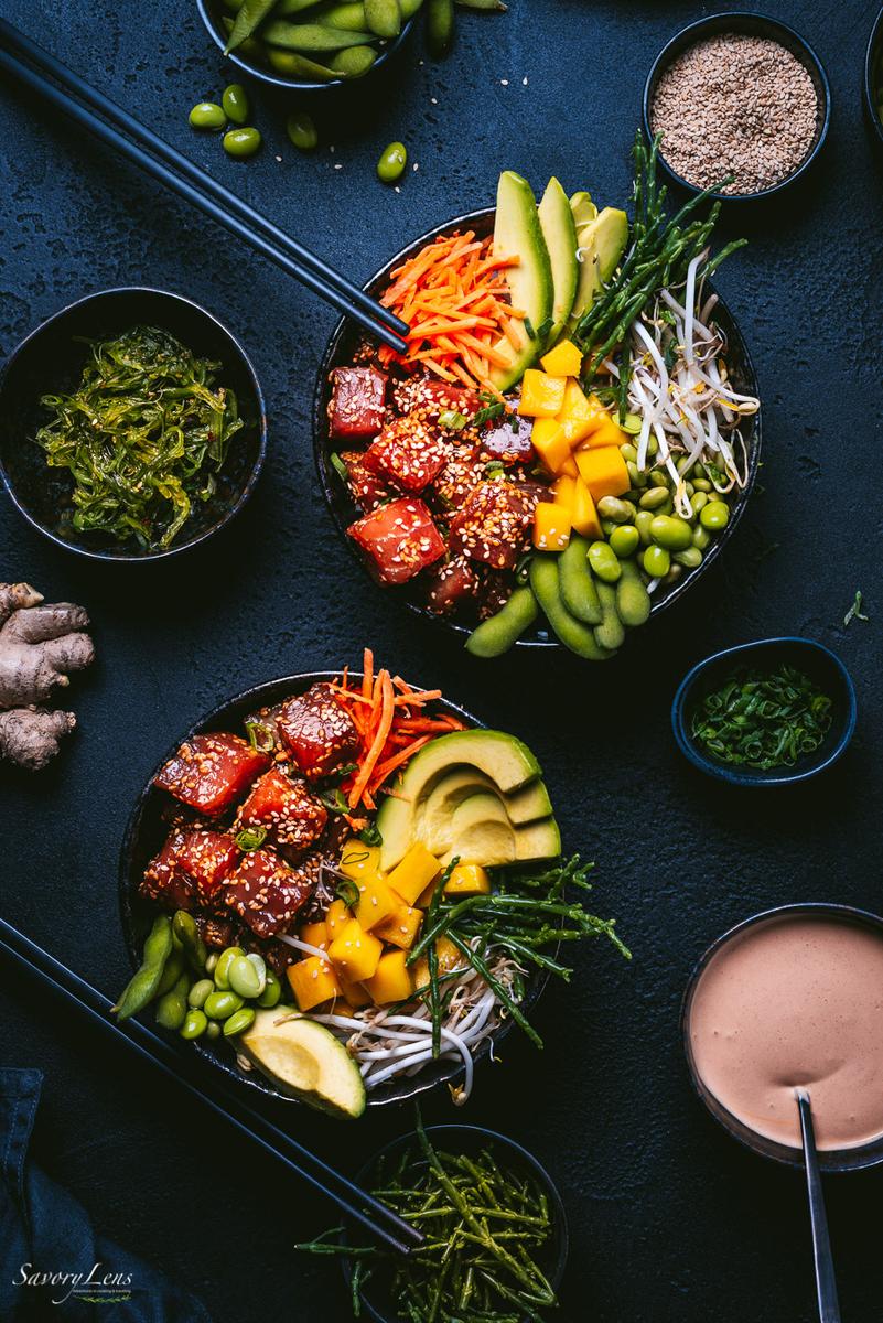 Rezeptbild: Ahi Poke Bowl