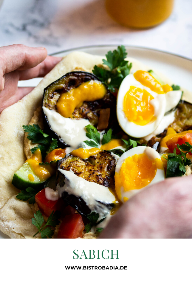 Rezeptbild: Sabich: Israelischer Street Food Wrap