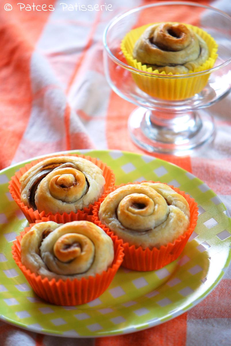 Rezeptbild: Cruffins mit Schokoladencreme
