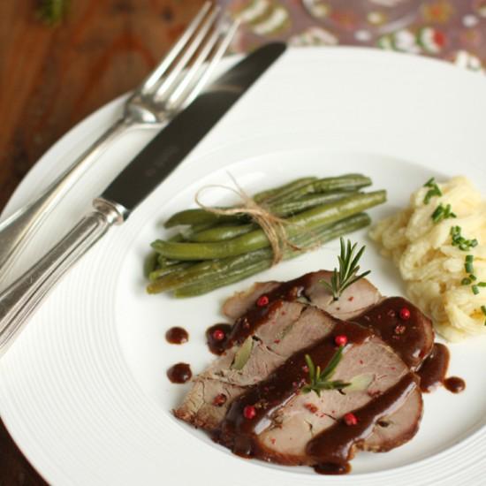 Rezeptbild: Lammkeule für Ostern