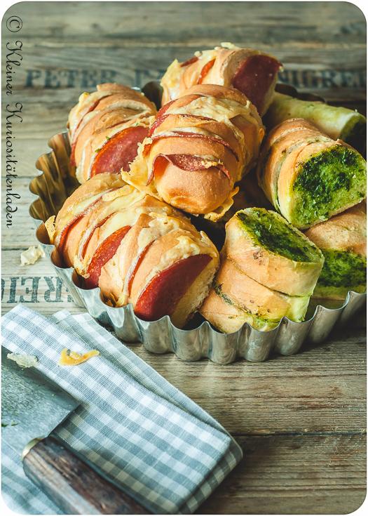 Rezeptbild: Kräuterbutterbaguettes