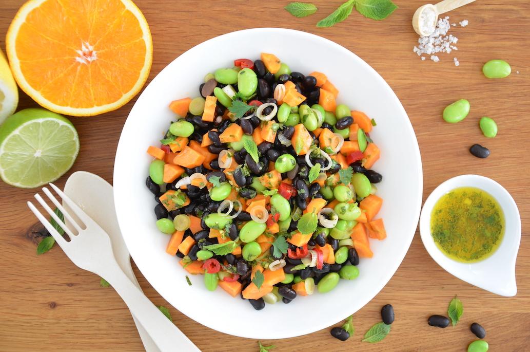 Rezeptbild: Bohnensalat mit Zitrus-Vinaigrette
